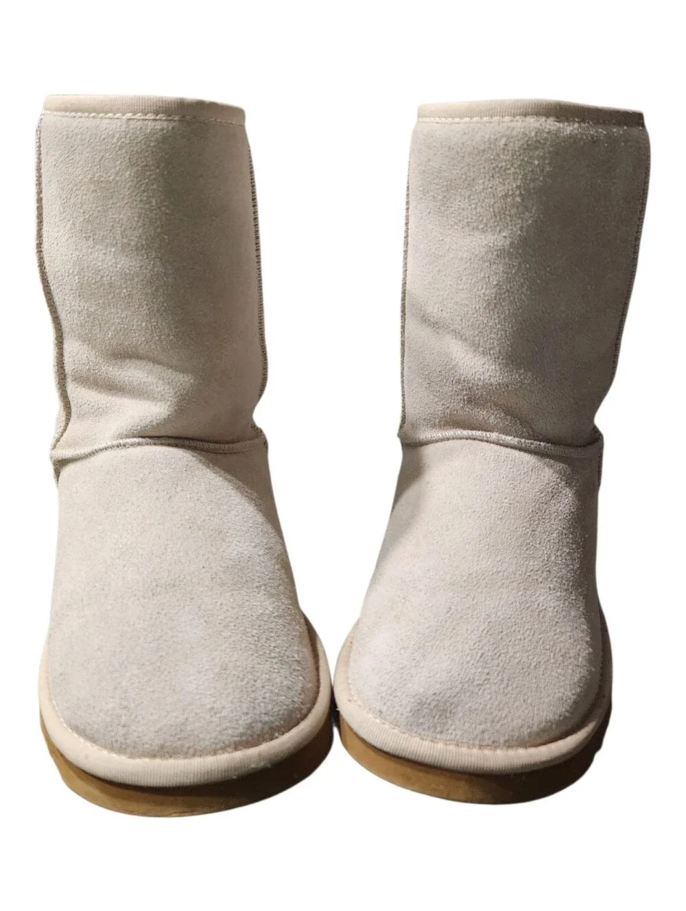 Vintage UGG Australia Classic Tall Suede Shearling Boots Size 10 (Style 5825)